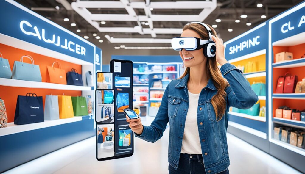 AR and VR-enhanced shopping