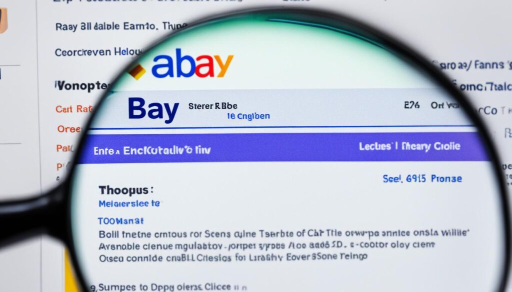 Understanding eBay Item Descriptions