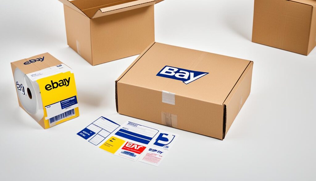 eBay branded packaging